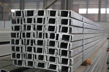 아연 피막과 3-12mm 두께 홈형 강 보 ASTM A36 채널 철재